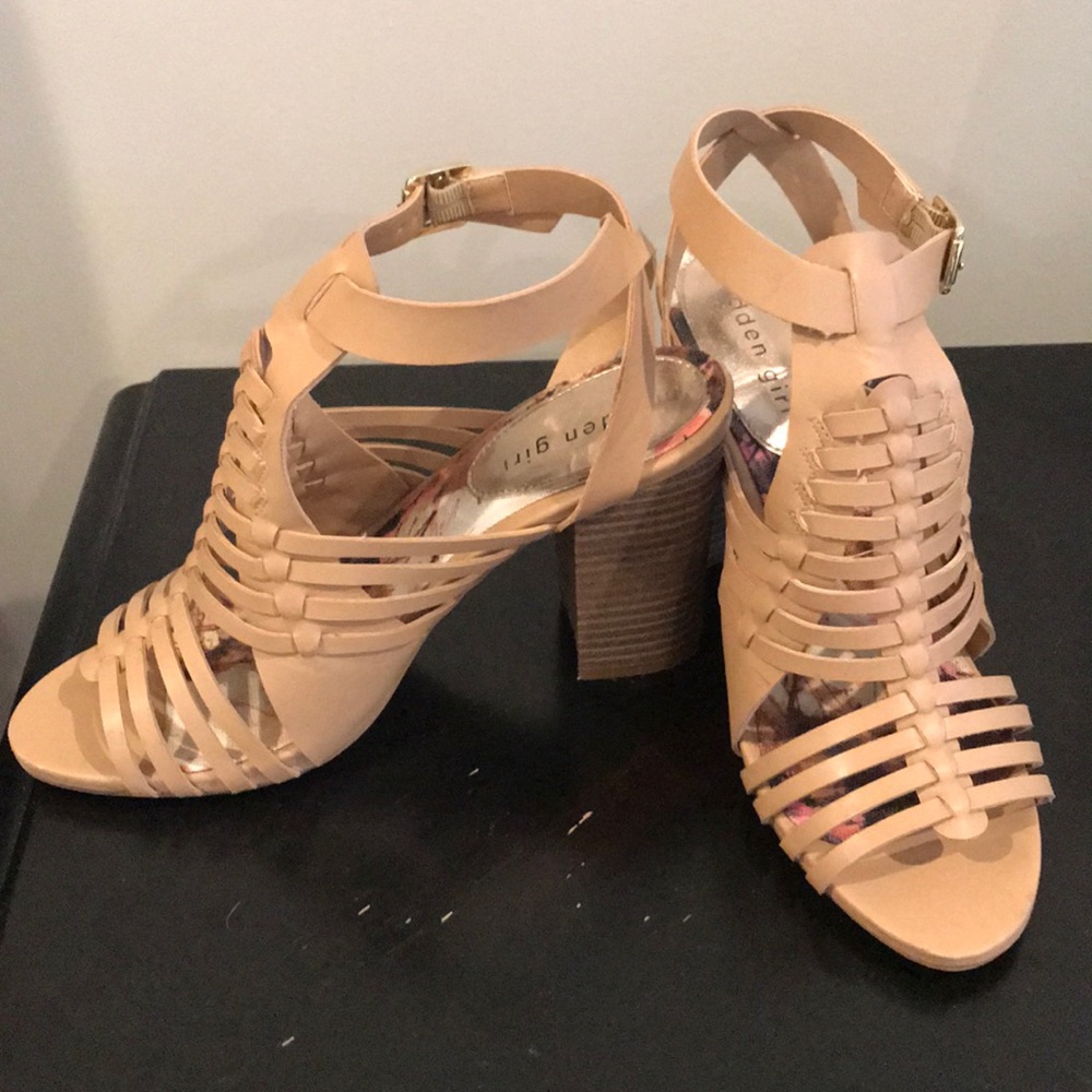 Madden Girl Size 7.5 Remiie Heeled Sandal